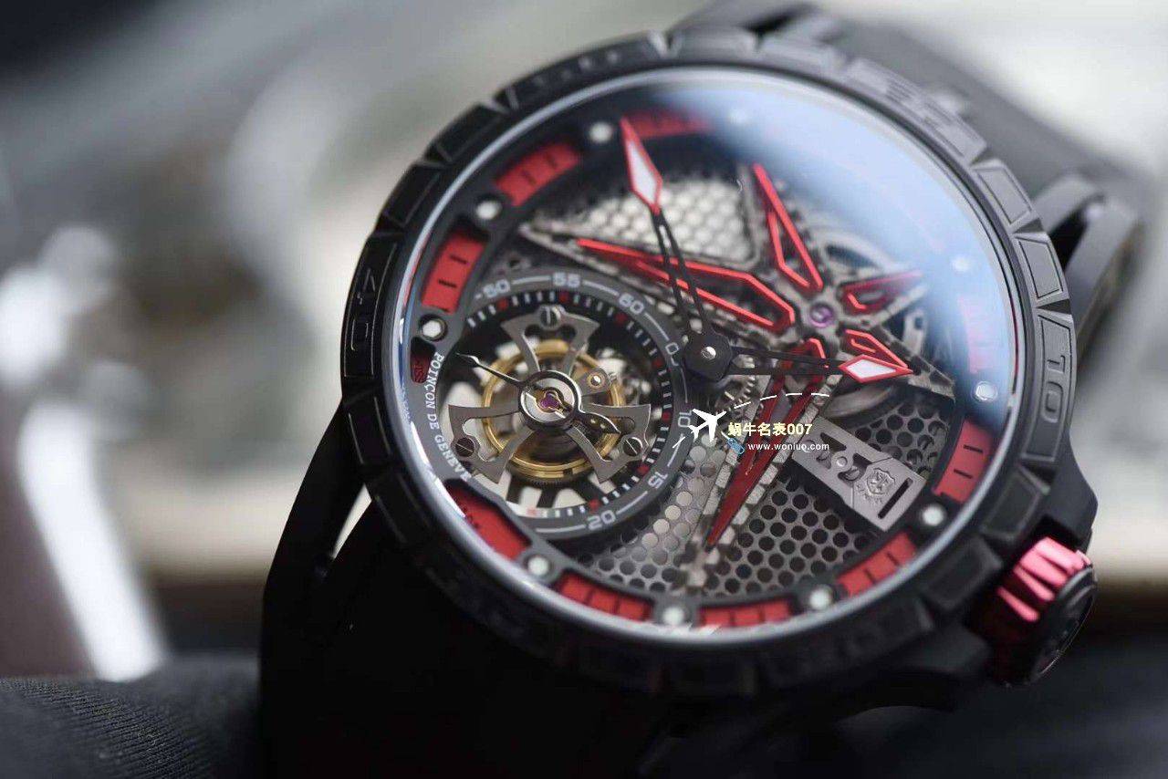  Video analysis BBR Factory 新款罗杰杜彼王者竞速倍耐力单行 top  Replica Copy  Tourbillon RDDBEX0815 wrist watches  / LJ095