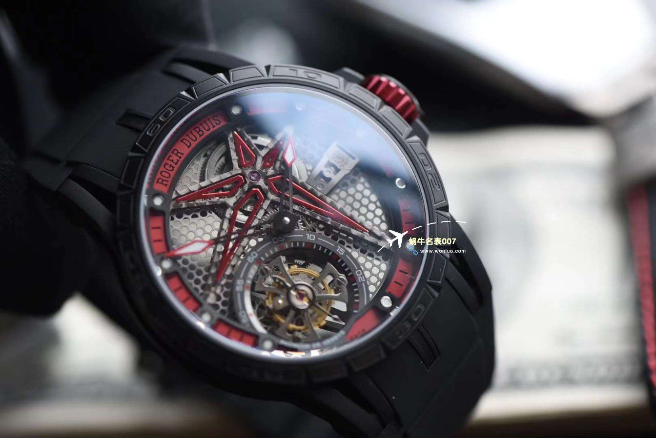  Video analysis BBR Factory 新款罗杰杜彼王者竞速倍耐力单行 top  Replica Copy  Tourbillon RDDBEX0815 wrist watches  / LJ095