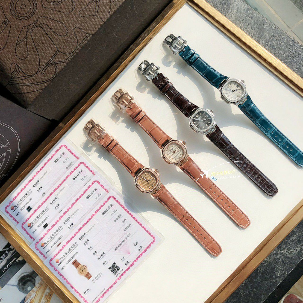  TOP 货 PATEK PHILIPPE  Nautilus 女表7010R-012，7010R-011，7010G-001，7010G-010 / BD383