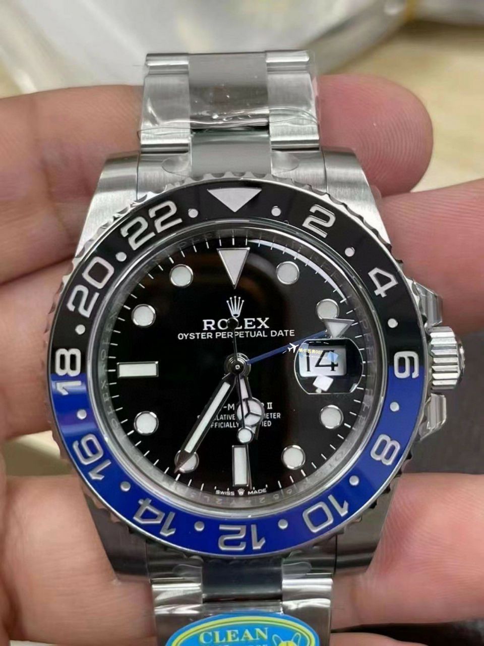 clean Factory  Rolex  GMT MASTER m126710blnr-0002黑蓝国米圈，m126710blro-0001红蓝可乐圈 top   Replica Watches  / R786