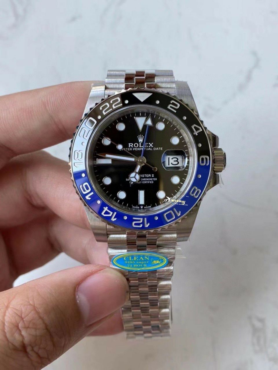 clean Factory  Rolex  GMT MASTER m126710blnr-0002黑蓝国米圈，m126710blro-0001红蓝可乐圈 top   Replica Watches  / R786