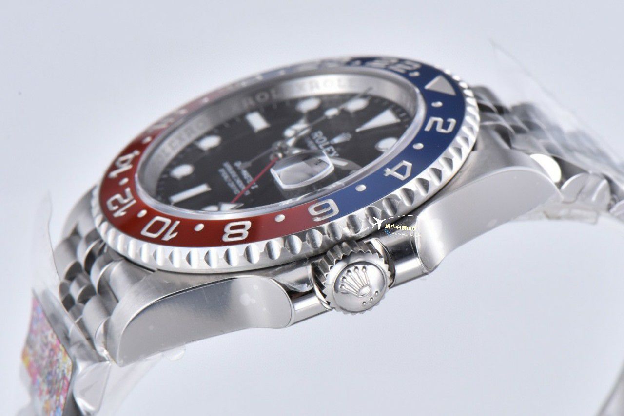 clean Factory  Rolex  GMT MASTER m126710blnr-0002黑蓝国米圈，m126710blro-0001红蓝可乐圈 top   Replica Watches  / R786