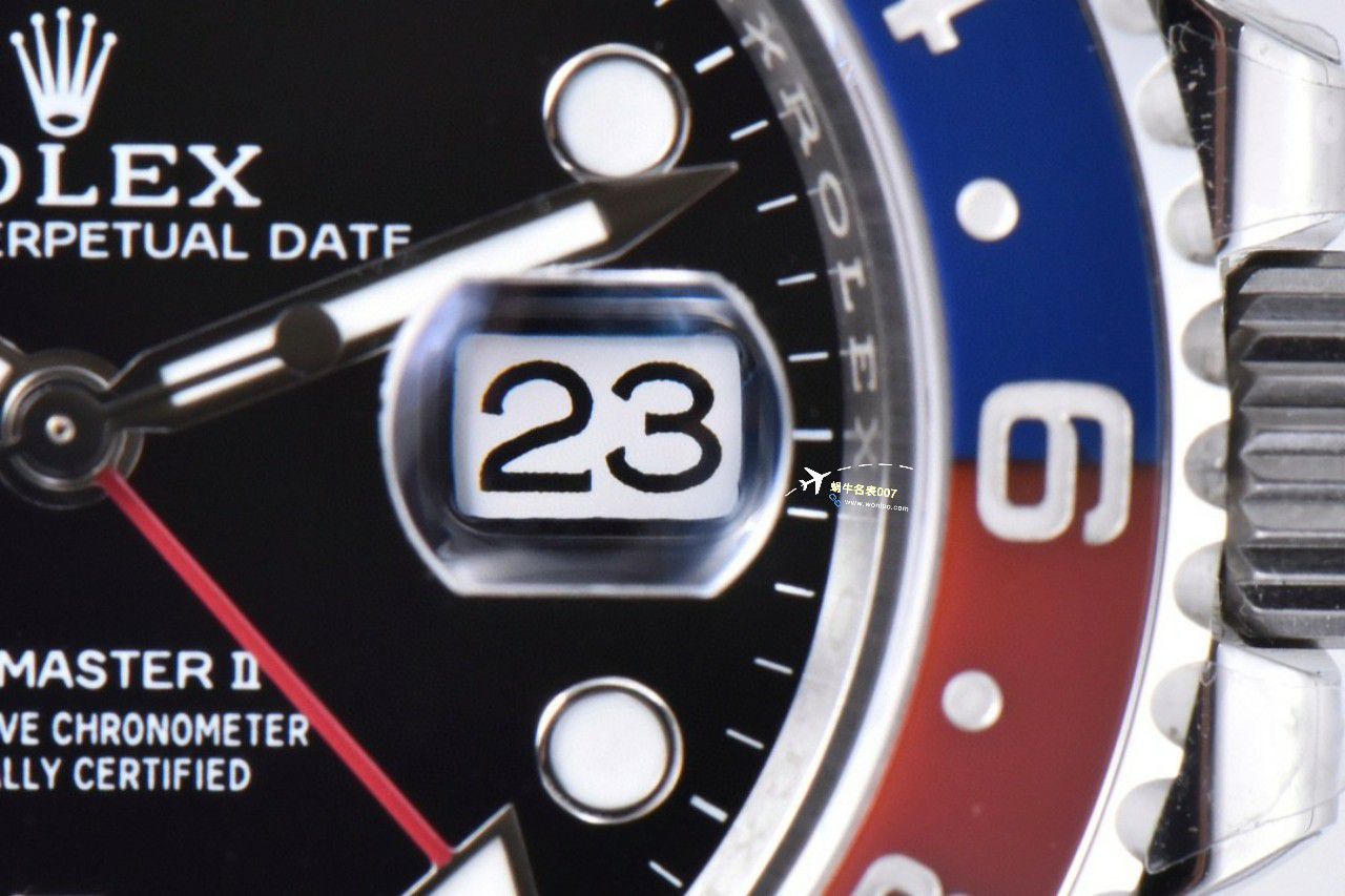 clean Factory  Rolex  GMT MASTER m126710blnr-0002黑蓝国米圈，m126710blro-0001红蓝可乐圈 top   Replica Watches  / R786