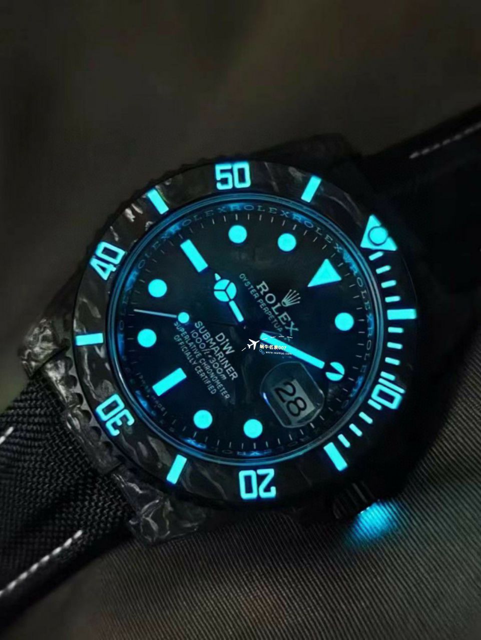 VS Factory 市场最高版本最新最轻 Rolex Rolex carbon fiber Carbon Sea-Dweller水鬼系列 Replica  wrist watches  / R789