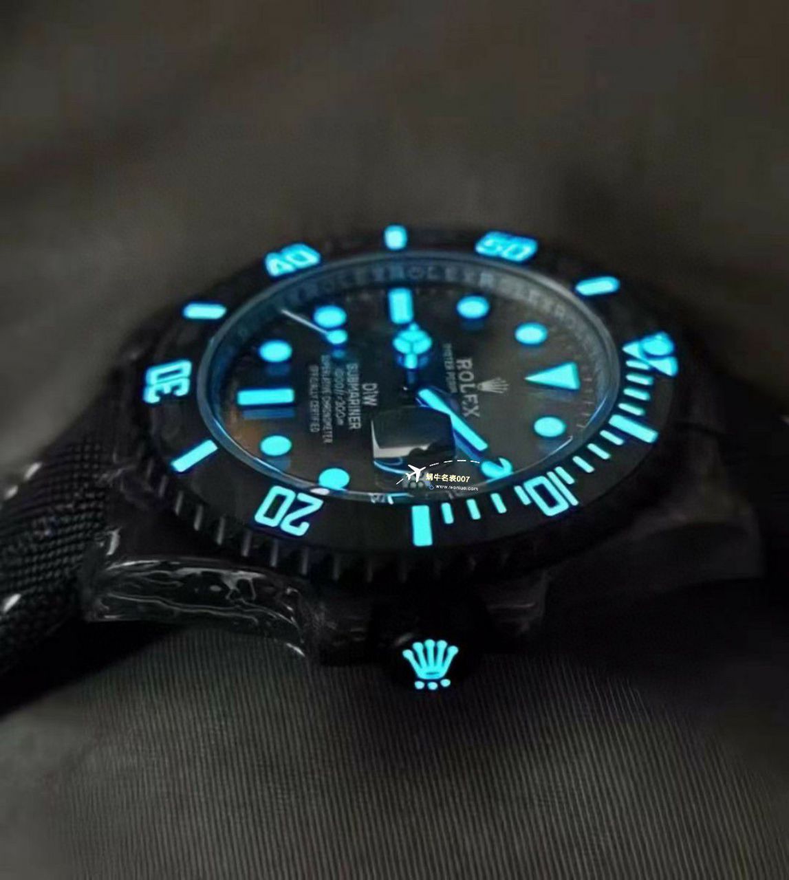 VS Factory 市场最高版本最新最轻 Rolex Rolex carbon fiber Carbon Sea-Dweller水鬼系列 Replica  wrist watches  / R789
