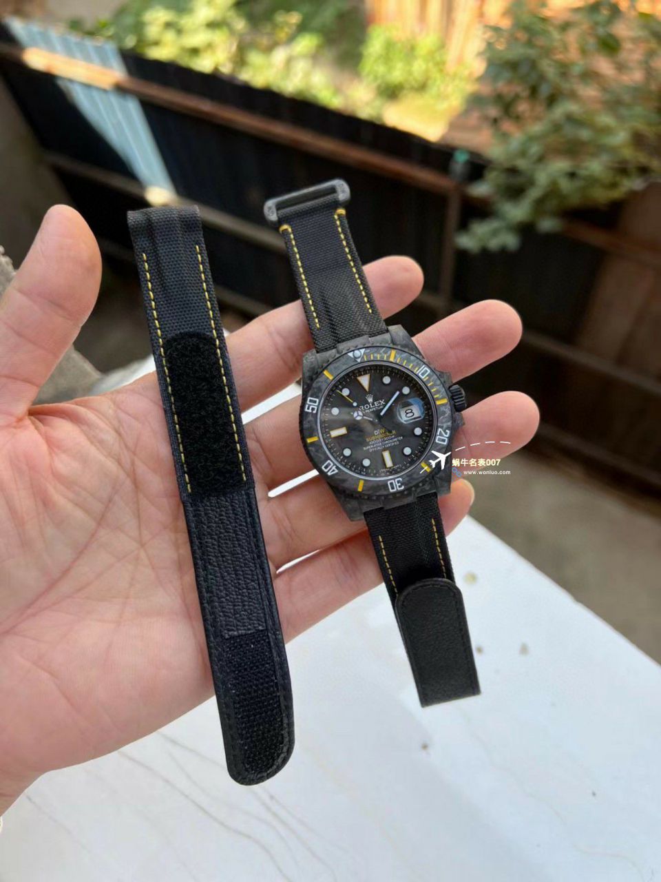 VS Factory 市场最高版本最新最轻 Rolex Rolex carbon fiber Carbon Sea-Dweller水鬼系列 Replica  wrist watches  / R789