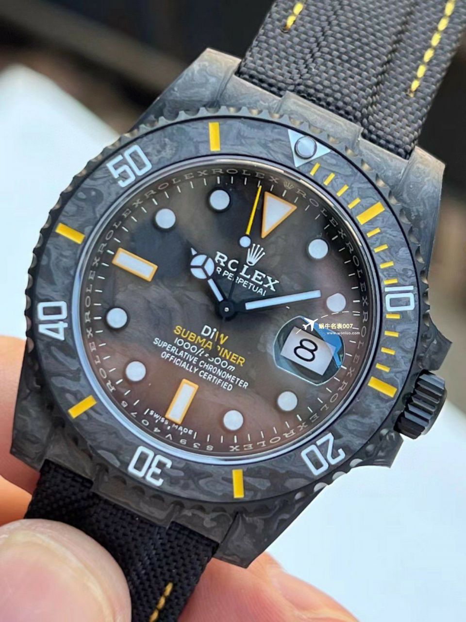 VS Factory 市场最高版本最新最轻 Rolex Rolex carbon fiber Carbon Sea-Dweller水鬼系列 Replica  wrist watches  / R789