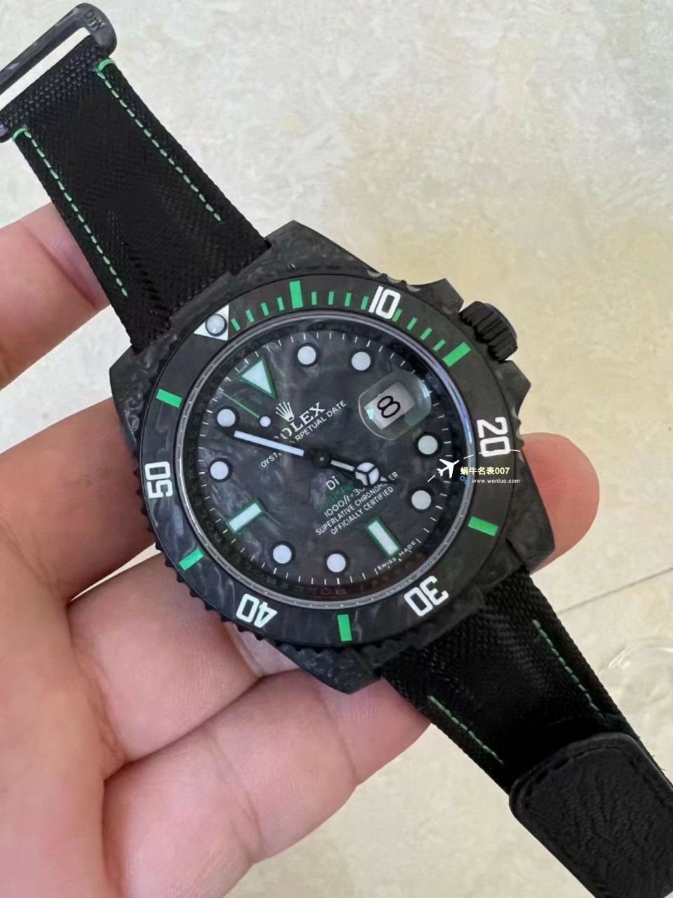 VS Factory 市场最高版本最新最轻 Rolex Rolex carbon fiber Carbon Sea-Dweller水鬼系列 Replica  wrist watches  / R789