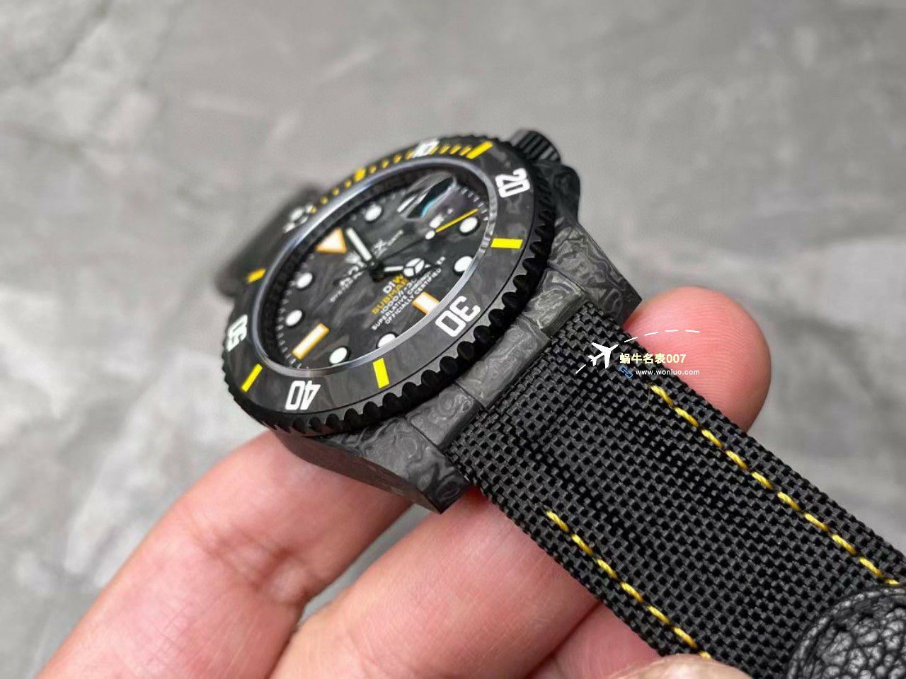 VS Factory 市场最高版本最新最轻 Rolex Rolex carbon fiber Carbon Sea-Dweller水鬼系列 Replica  wrist watches  / R789