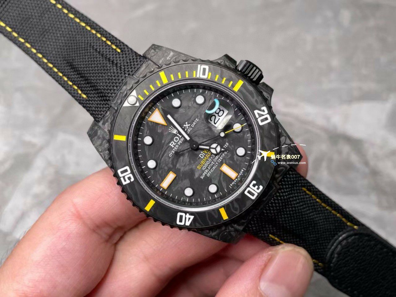 VS Factory 市场最高版本最新最轻 Rolex Rolex carbon fiber Carbon Sea-Dweller水鬼系列 Replica  wrist watches  / R789