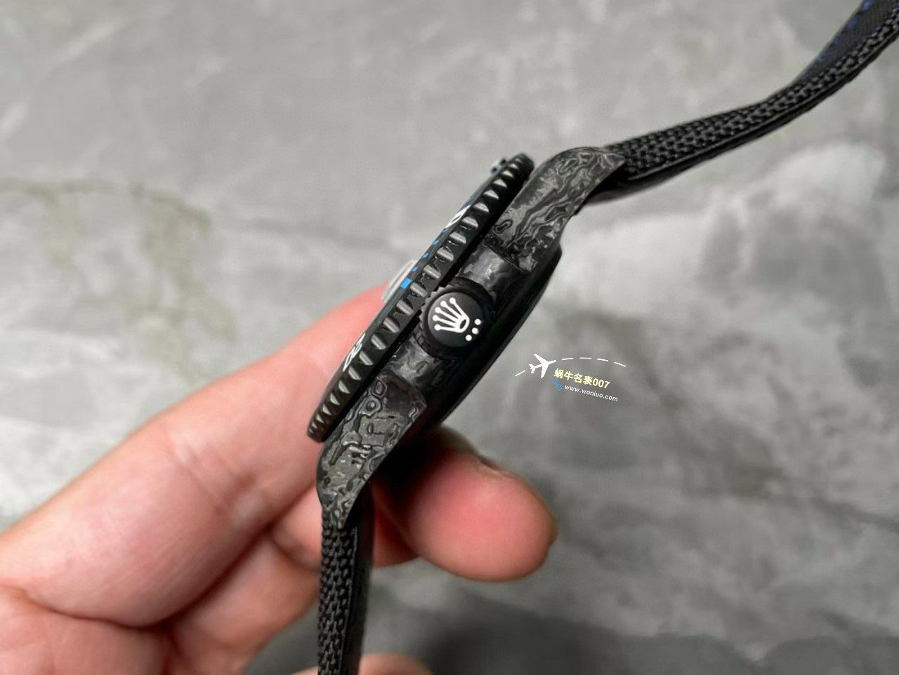 VS Factory 市场最高版本最新最轻 Rolex Rolex carbon fiber Carbon Sea-Dweller水鬼系列 Replica  wrist watches  / R789