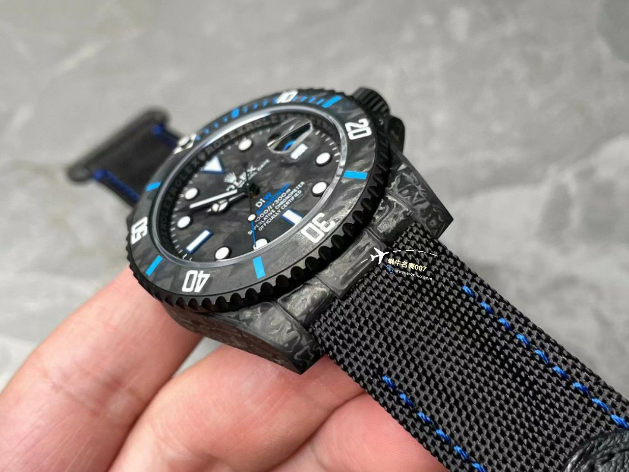 VS Factory 市场最高版本最新最轻 Rolex Rolex carbon fiber Carbon Sea-Dweller水鬼系列 Replica  wrist watches  / R789