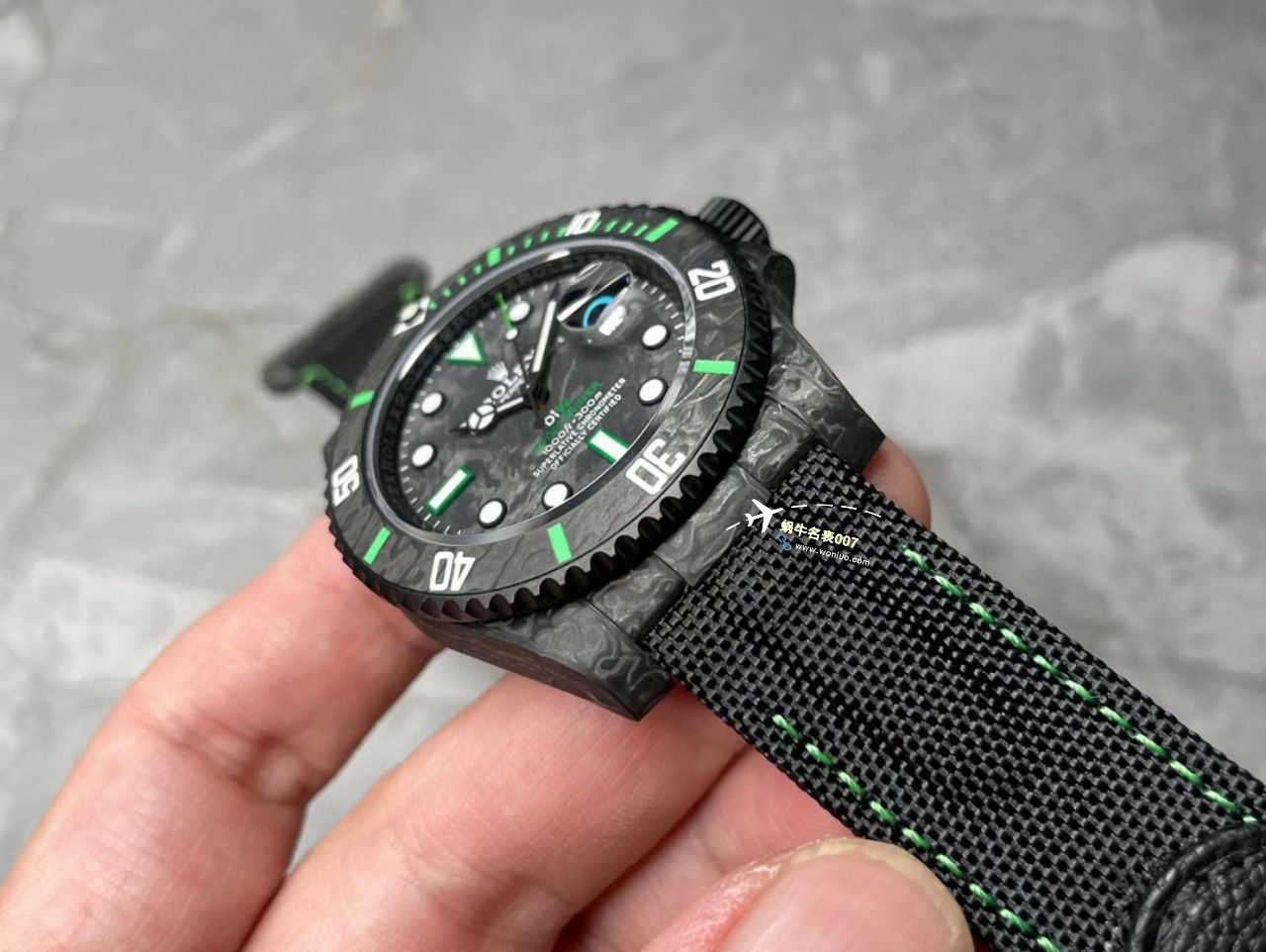 VS Factory 市场最高版本最新最轻 Rolex Rolex carbon fiber Carbon Sea-Dweller水鬼系列 Replica  wrist watches  / R789