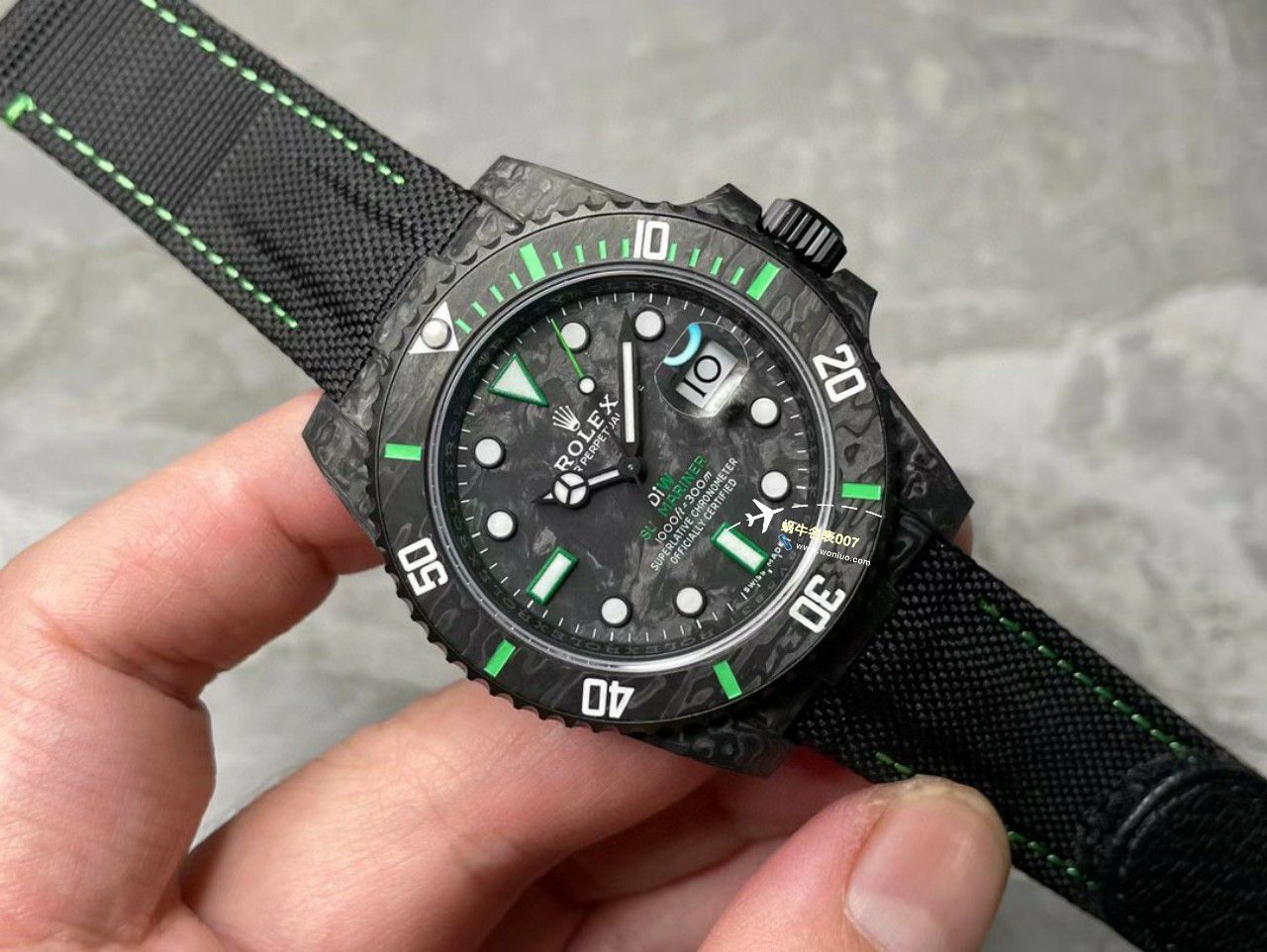 VS Factory 市场最高版本最新最轻 Rolex Rolex carbon fiber Carbon Sea-Dweller水鬼系列 Replica  wrist watches  / R789