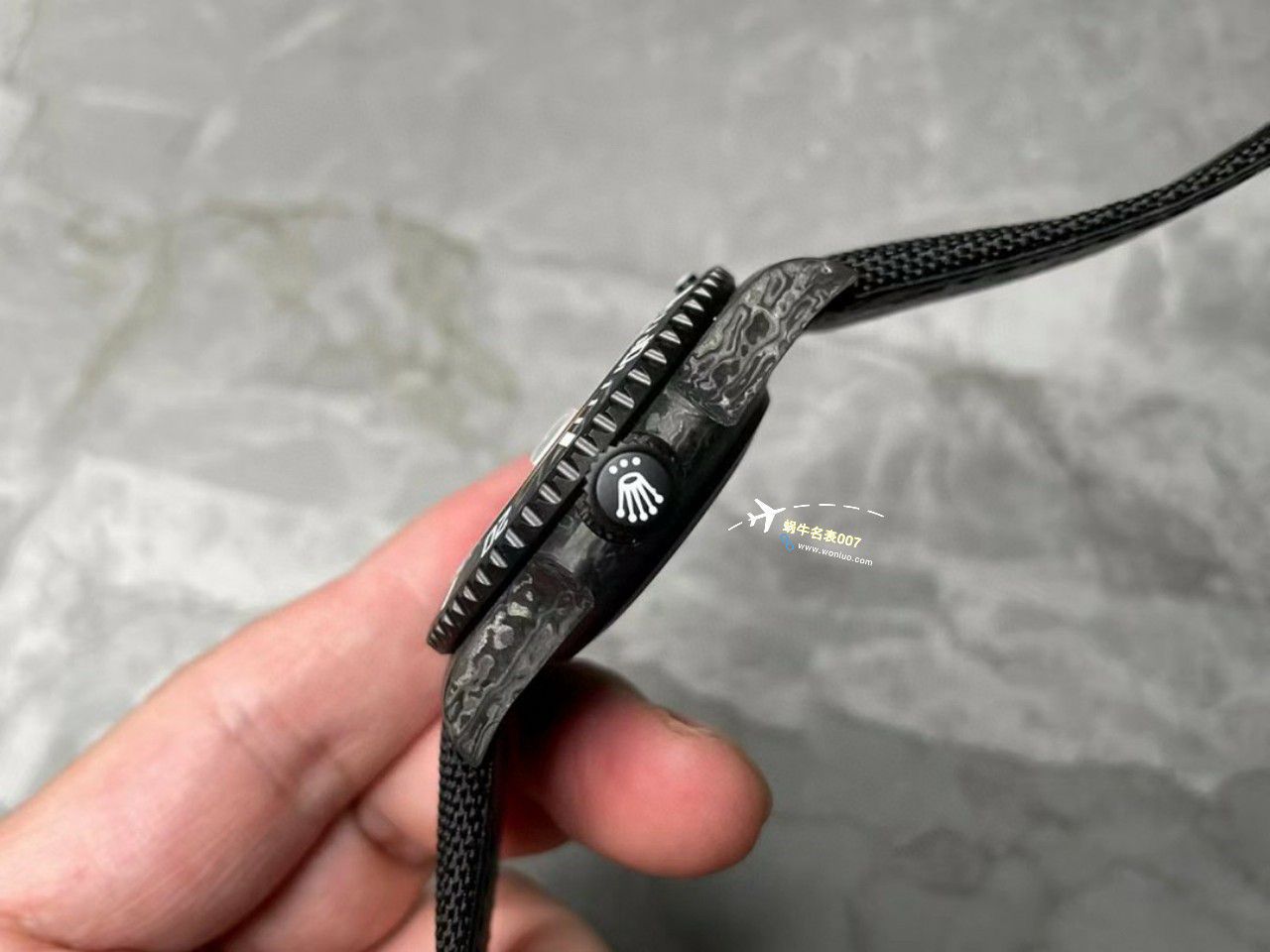 VS Factory 市场最高版本最新最轻 Rolex Rolex carbon fiber Carbon Sea-Dweller水鬼系列 Replica  wrist watches  / R789