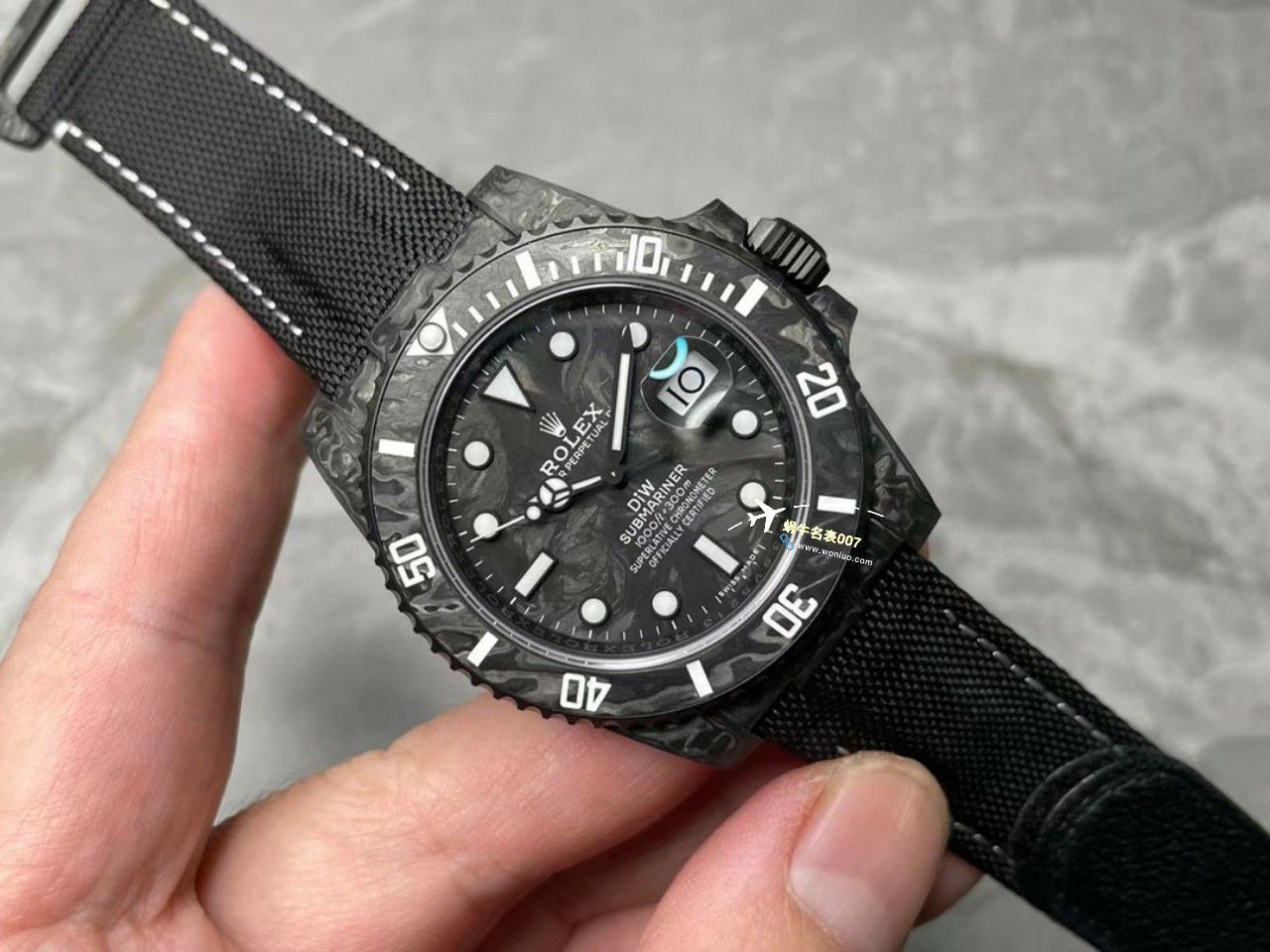 VS Factory 市场最高版本最新最轻 Rolex Rolex carbon fiber Carbon Sea-Dweller水鬼系列 Replica  wrist watches  / R789