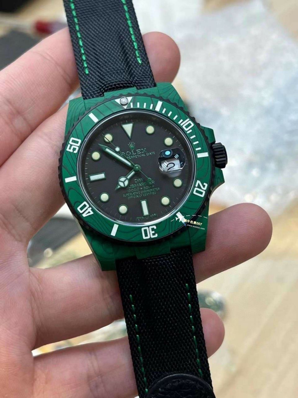 VS Factory 市场最高版本最新最轻 Rolex Rolex carbon fiber Carbon Sea-Dweller水鬼系列 Replica  wrist watches  / R789