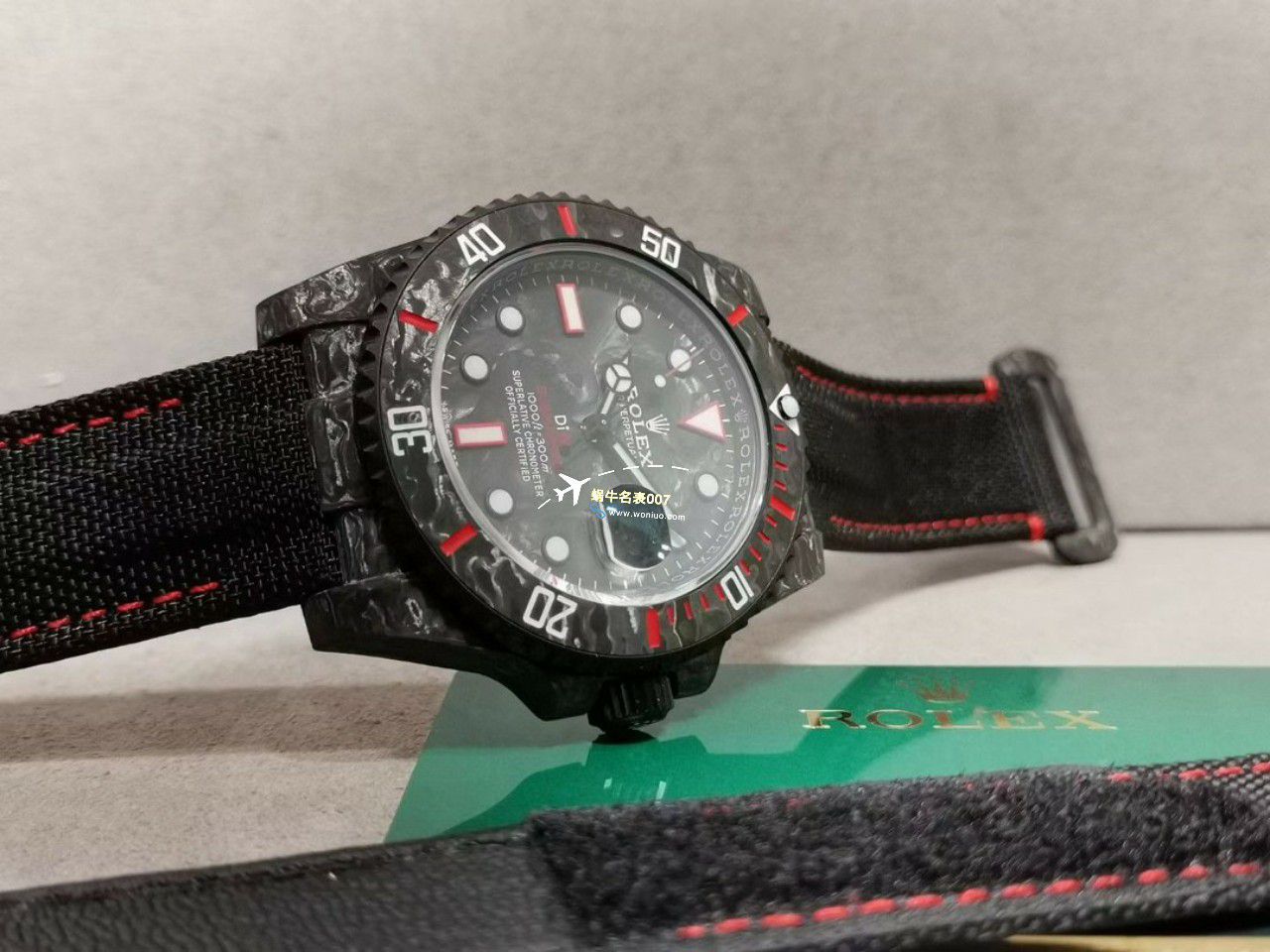 VS Factory 市场最高版本最新最轻 Rolex Rolex carbon fiber Carbon Sea-Dweller水鬼系列 Replica  wrist watches  / R789