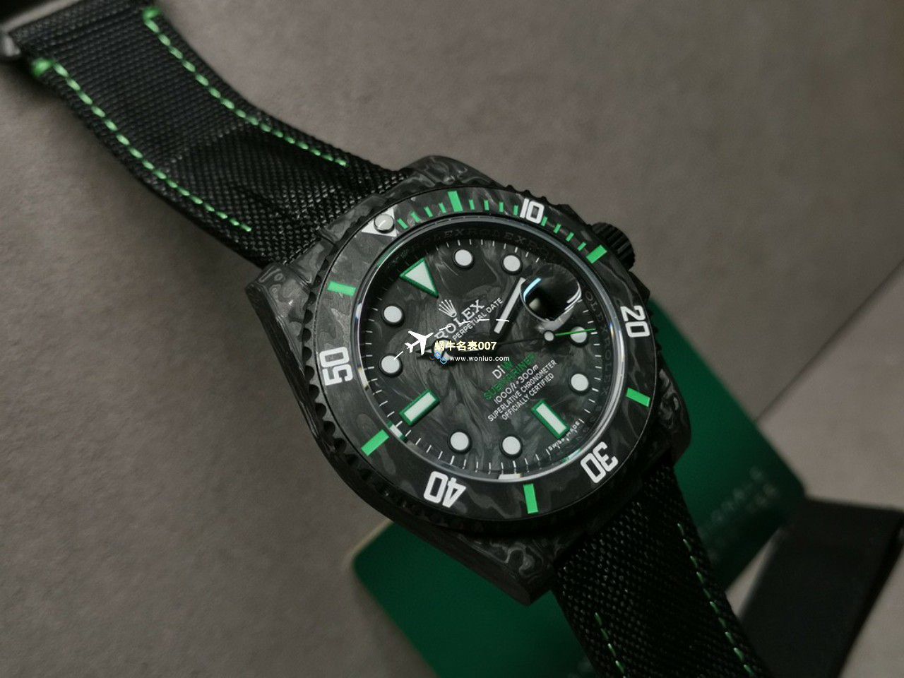 VS Factory 市场最高版本最新最轻 Rolex Rolex carbon fiber Carbon Sea-Dweller水鬼系列 Replica  wrist watches  / R789