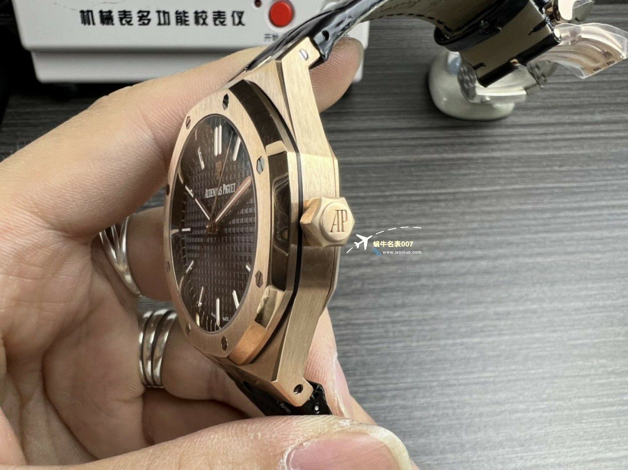 APS Factory Audemars Piguet 皇家橡树15400OR.OO.D002CR.01，15400ST.OO.1220ST.01 Perfect  Replica Copy  Watches  / AP237
