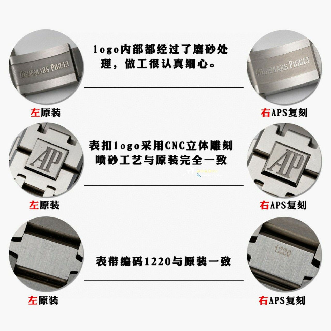  Video analysis APS Factory Audemars Piguet 皇家橡树系列 Replica Copy  Watches 15500OR.OO.1220OR.01，15500OR.OO.D002CR.01，15500ST.OO.1220ST.03 wrist watches  / AP233