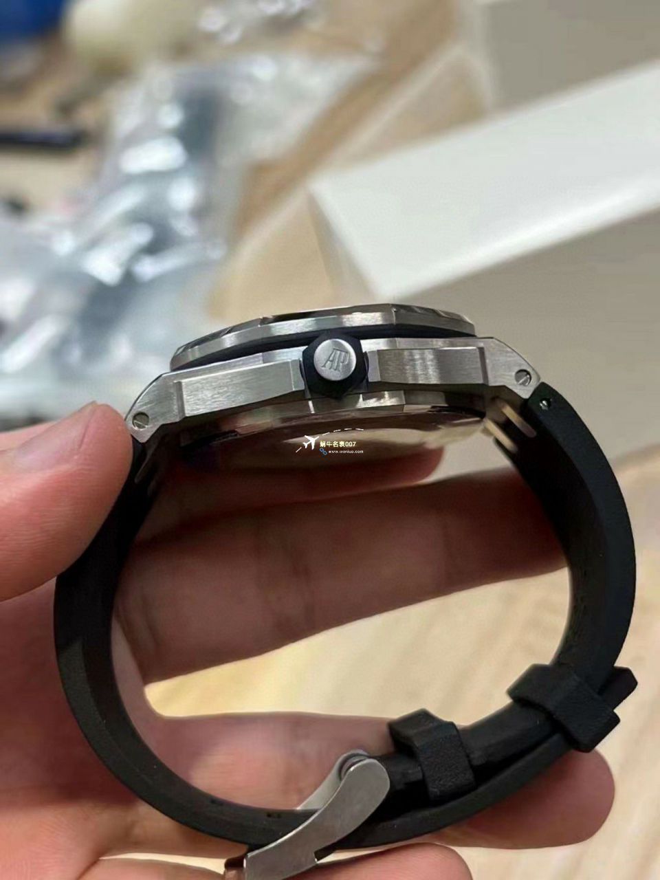  Video analysis APS Factory 一体机 Best  Replica Copy Audemars Piguet  Royal Oak Offshore 系列15710ST.OO.A002CA.01 wrist watches  / AP225