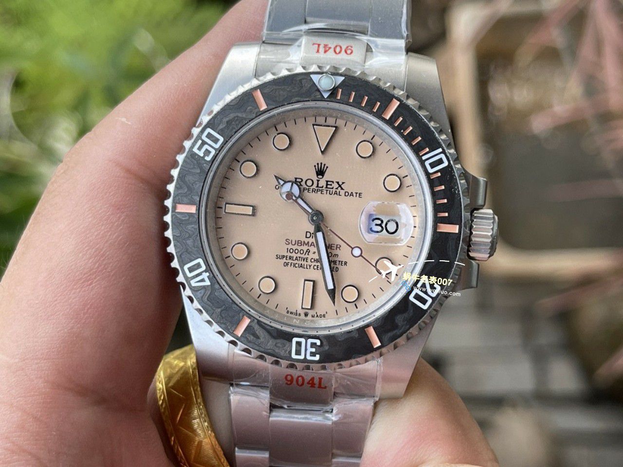 DIW Submariner PARAKEET 新品 copy customized 款 Rolex SUB水鬼 / R791