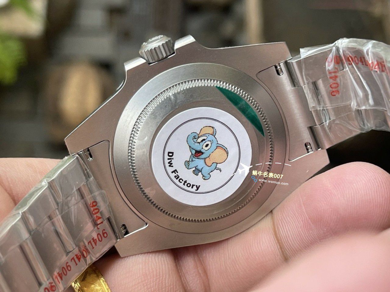 DIW Submariner PARAKEET 新品 copy customized 款 Rolex SUB水鬼 / R791