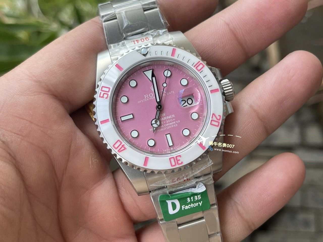 DIW Submariner PARAKEET 新品 copy customized 款 Rolex SUB水鬼 / R791