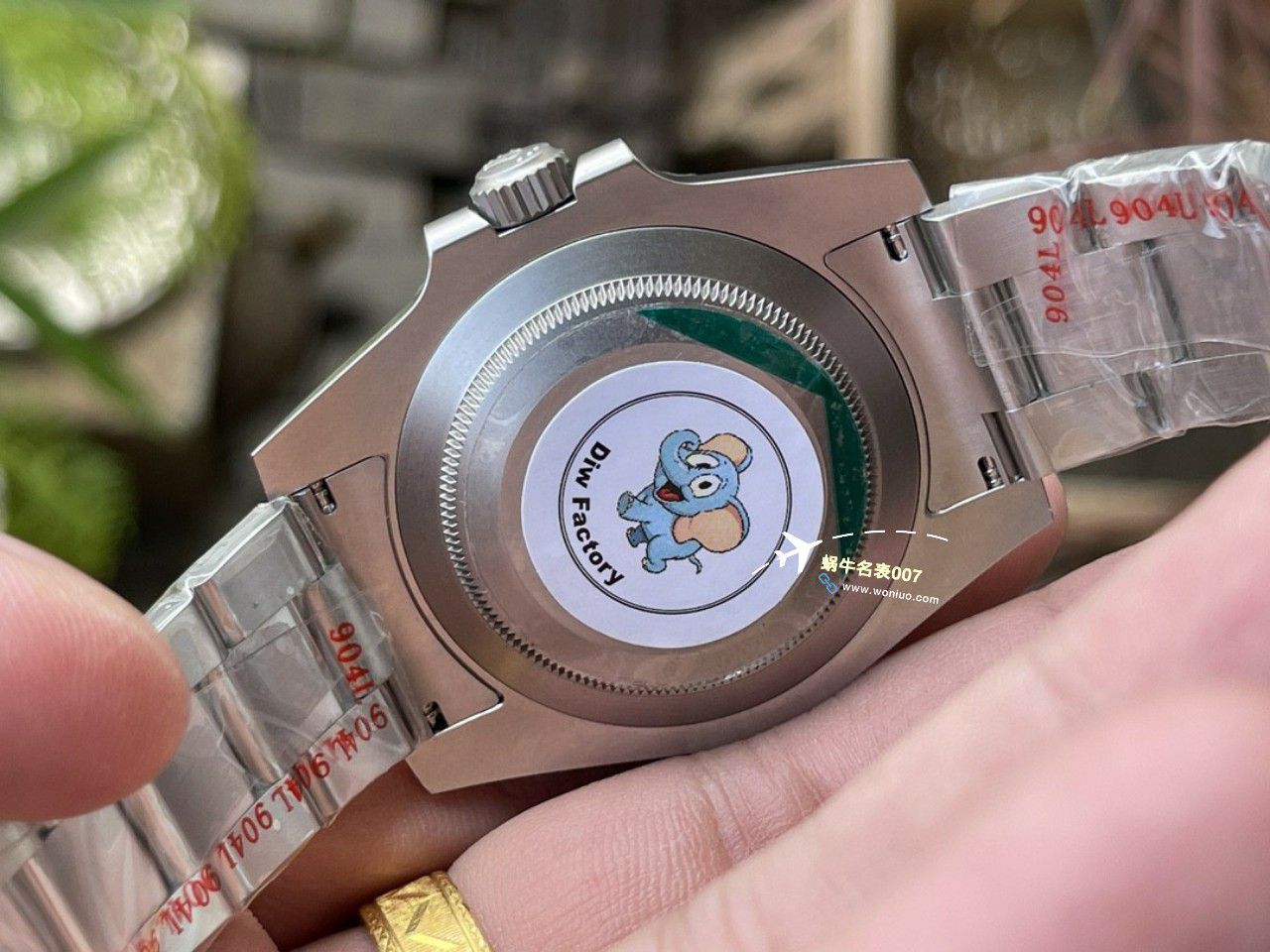 DIW Submariner PARAKEET 新品 copy customized 款 Rolex SUB水鬼 / R791