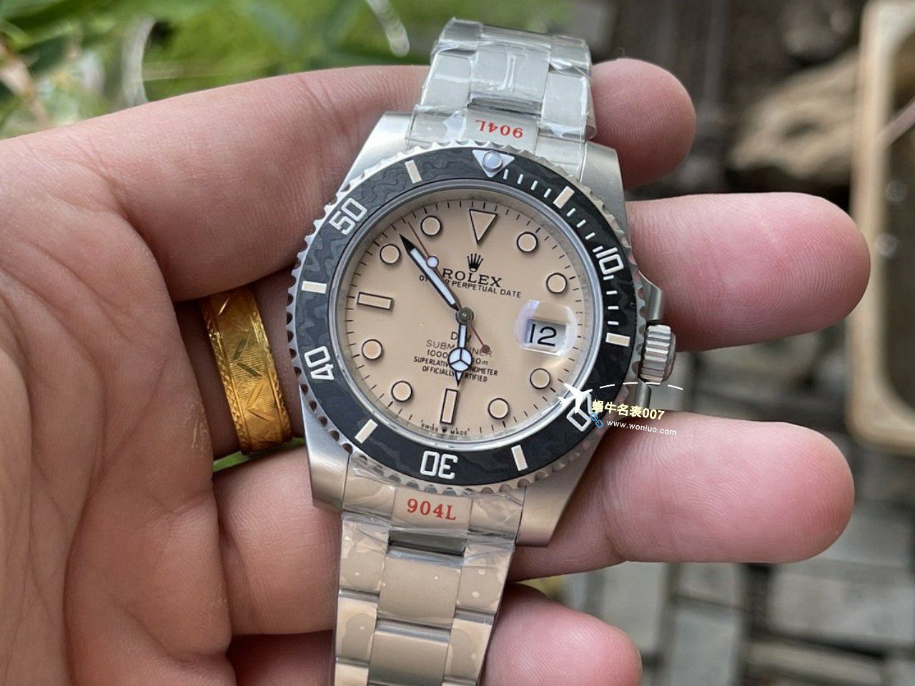 DIW Submariner PARAKEET 新品 copy customized 款 Rolex SUB水鬼 / R791
