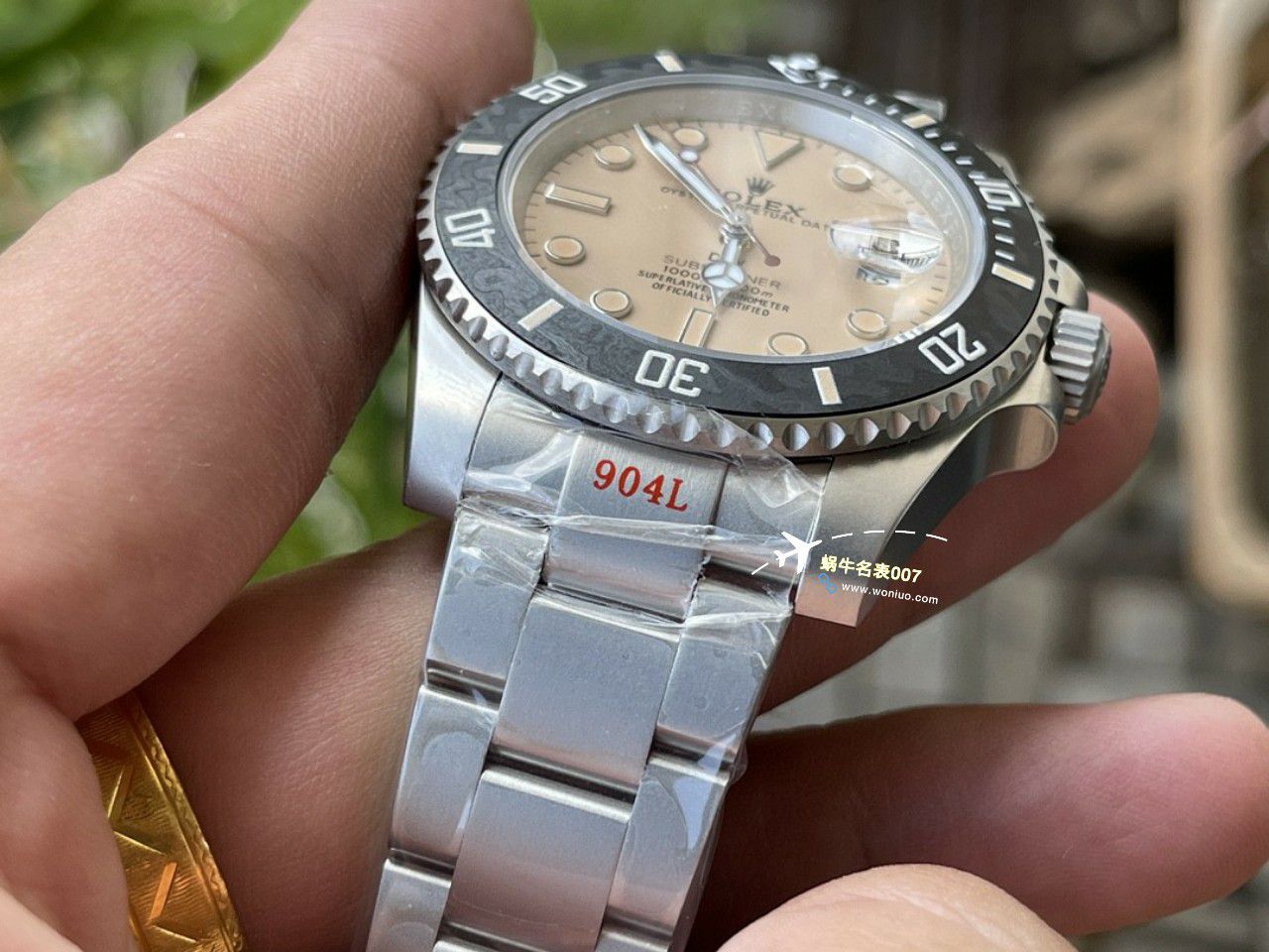 DIW Submariner PARAKEET 新品 copy customized 款 Rolex SUB水鬼 / R791