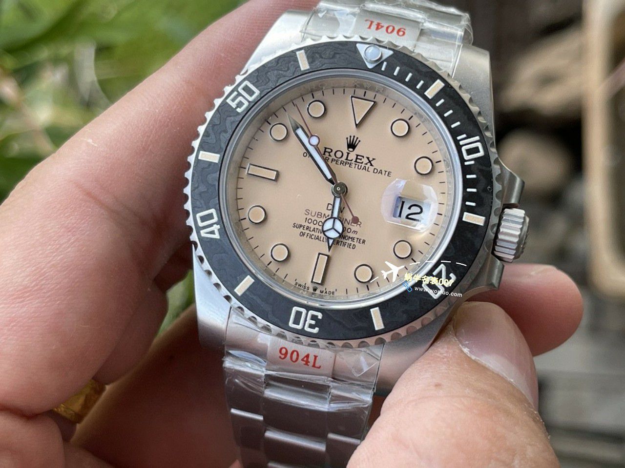 DIW Submariner PARAKEET 新品 copy customized 款 Rolex SUB水鬼 / R791