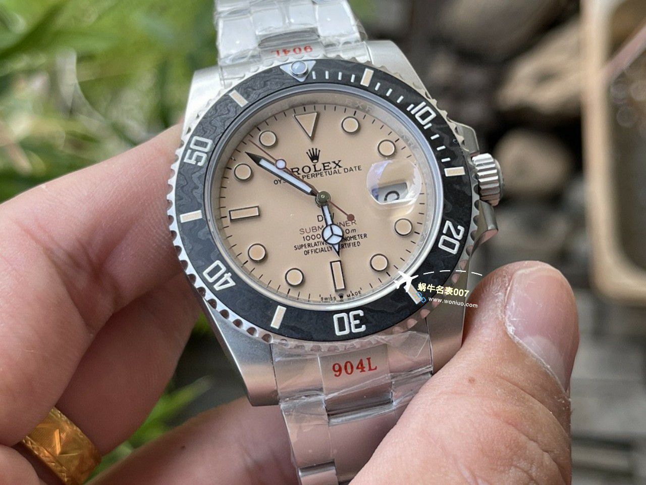 DIW Submariner PARAKEET 新品 copy customized 款 Rolex SUB水鬼 / R791