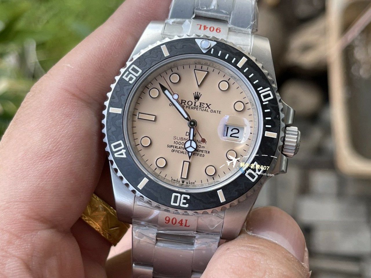 DIW Submariner PARAKEET 新品 copy customized 款 Rolex SUB水鬼 / R791