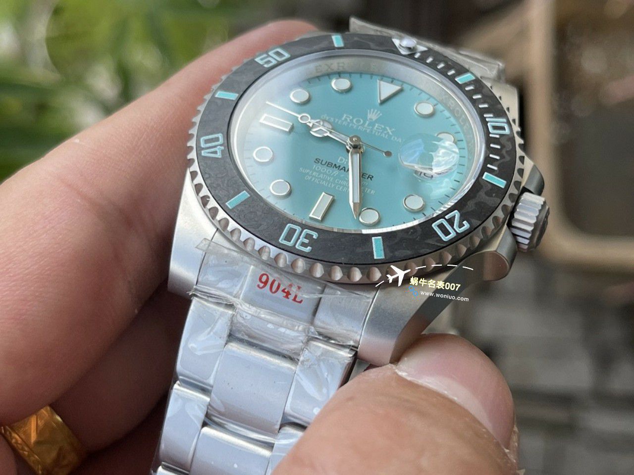 DIW Submariner PARAKEET 新品 copy customized 款 Rolex SUB水鬼 / R791