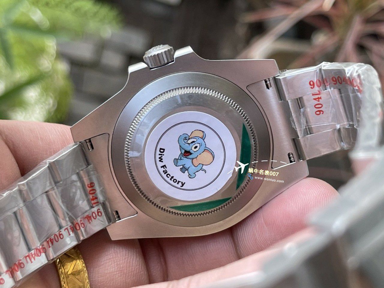 DIW Submariner PARAKEET 新品 copy customized 款 Rolex SUB水鬼 / R791