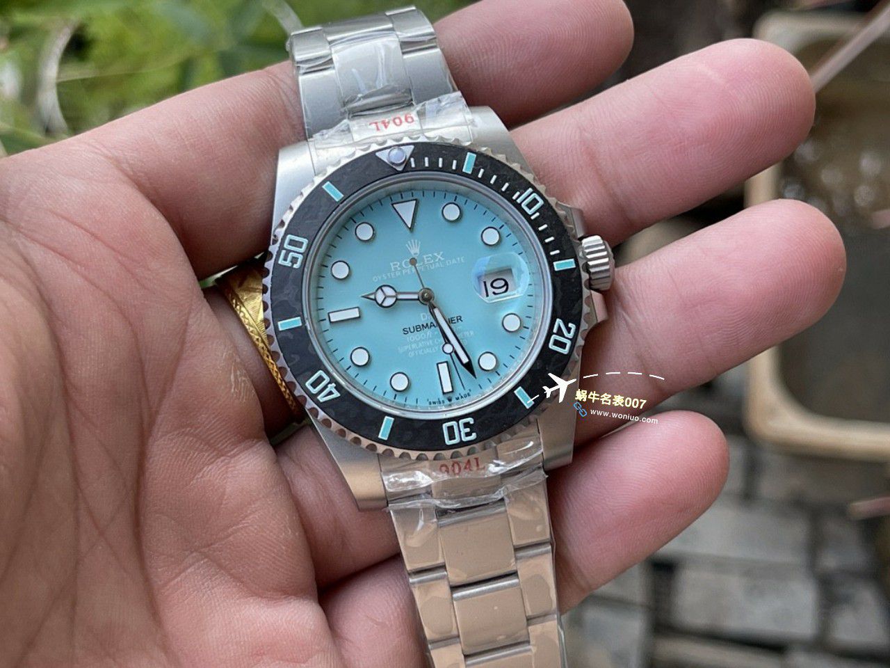 DIW Submariner PARAKEET 新品 copy customized 款 Rolex SUB水鬼 / R791