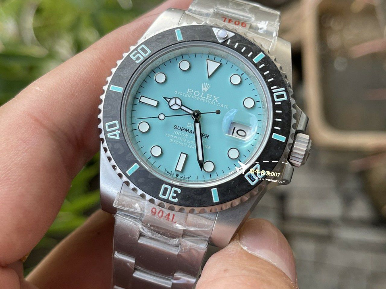DIW Submariner PARAKEET 新品 copy customized 款 Rolex SUB水鬼 / R791
