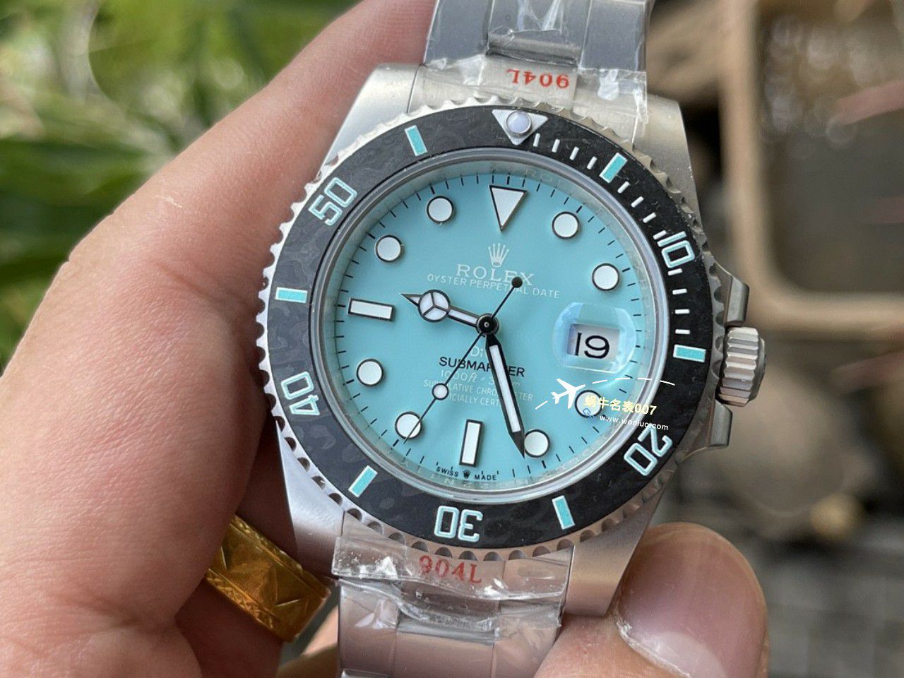 DIW Submariner PARAKEET 新品 copy customized 款 Rolex SUB水鬼 / R791