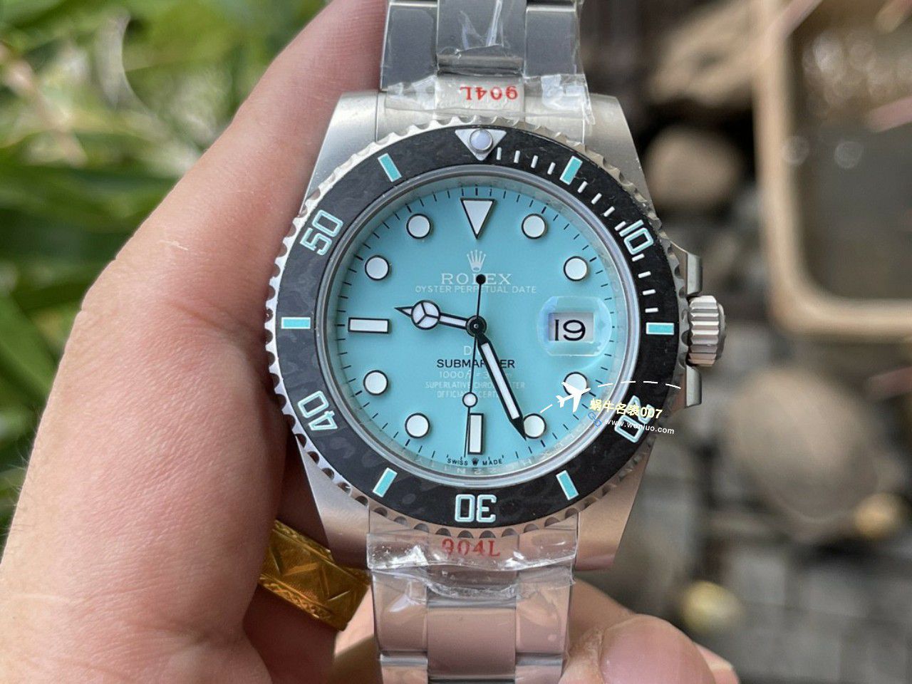 DIW Submariner PARAKEET 新品 copy customized 款 Rolex SUB水鬼 / R791