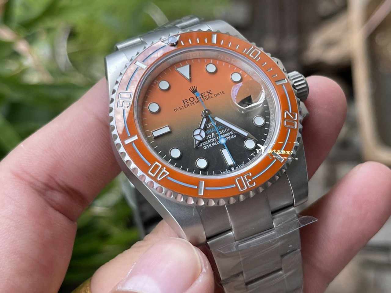 DIW Submariner PARAKEET 新品 copy customized 款 Rolex SUB水鬼 / R791