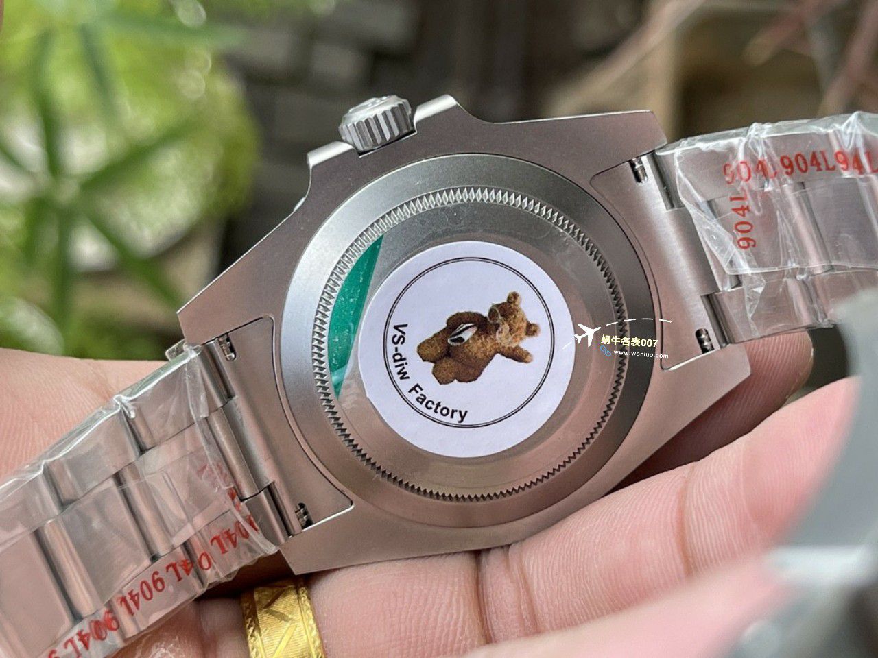 DIW Submariner PARAKEET 新品 copy customized 款 Rolex SUB水鬼 / R791