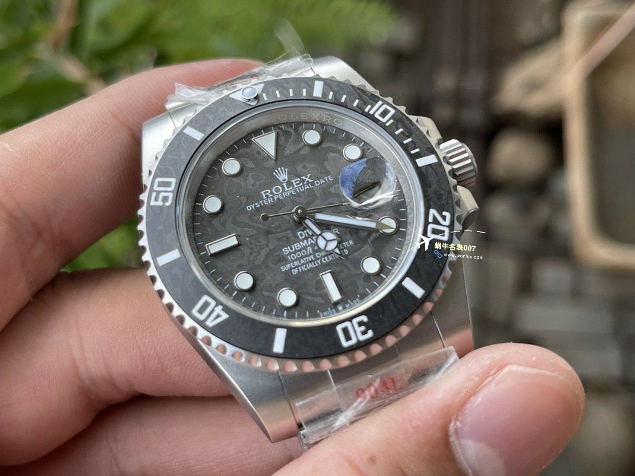 DIW Submariner PARAKEET 新品 copy customized 款 Rolex SUB水鬼 / R791