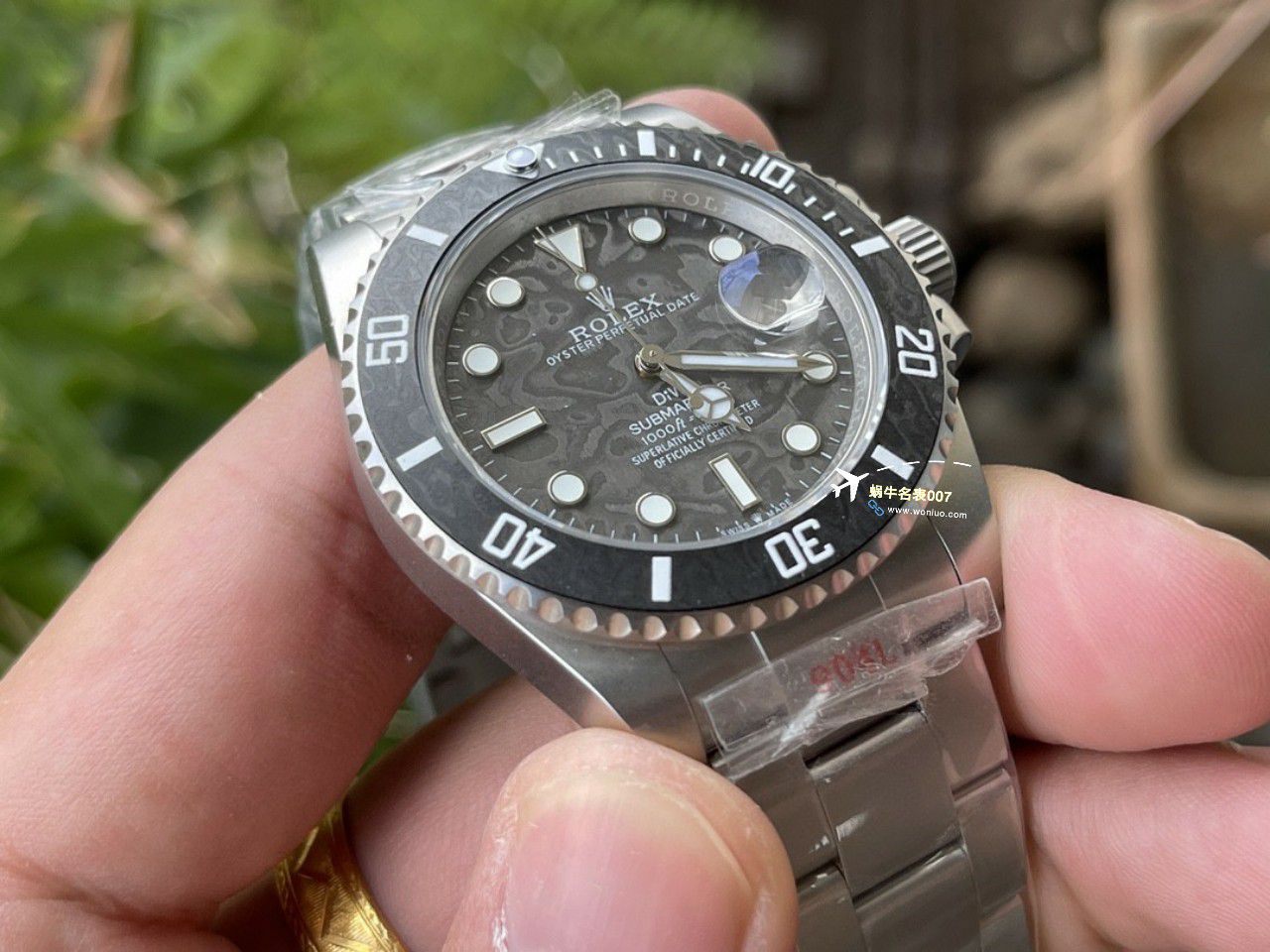 DIW Submariner PARAKEET 新品 copy customized 款 Rolex SUB水鬼 / R791