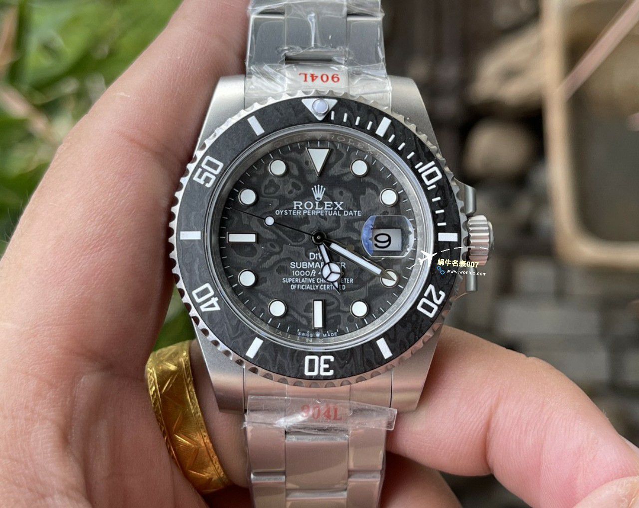 DIW Submariner PARAKEET 新品 copy customized 款 Rolex SUB水鬼 / R791