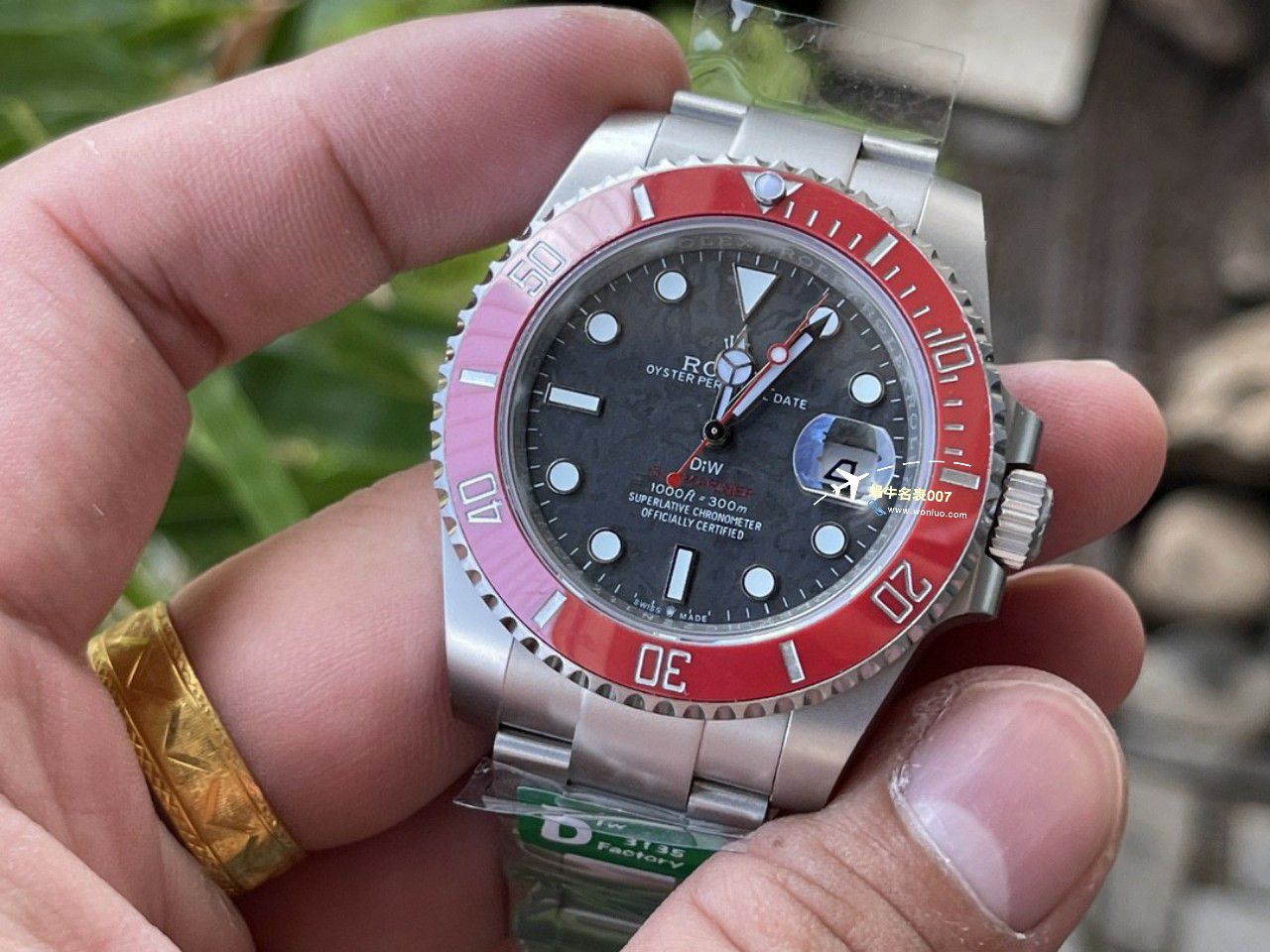 DIW Submariner PARAKEET 新品 copy customized 款 Rolex SUB水鬼 / R791