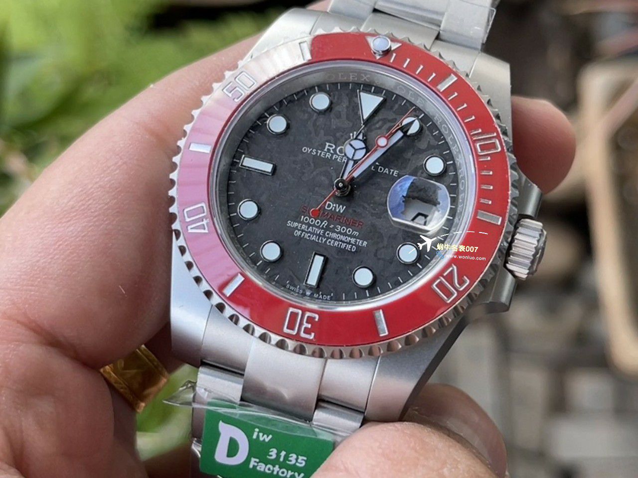 DIW Submariner PARAKEET 新品 copy customized 款 Rolex SUB水鬼 / R791