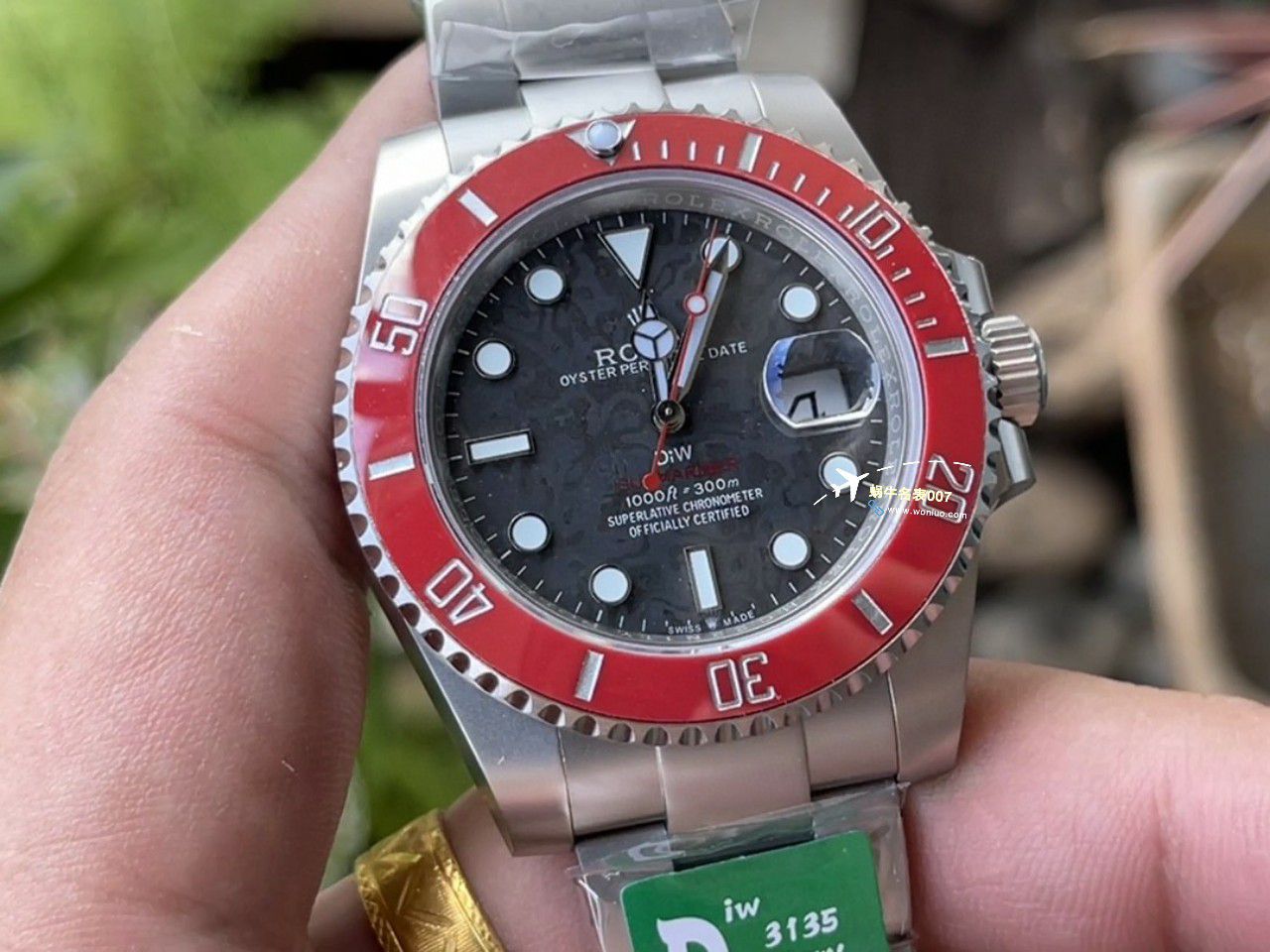 DIW Submariner PARAKEET 新品 copy customized 款 Rolex SUB水鬼 / R791