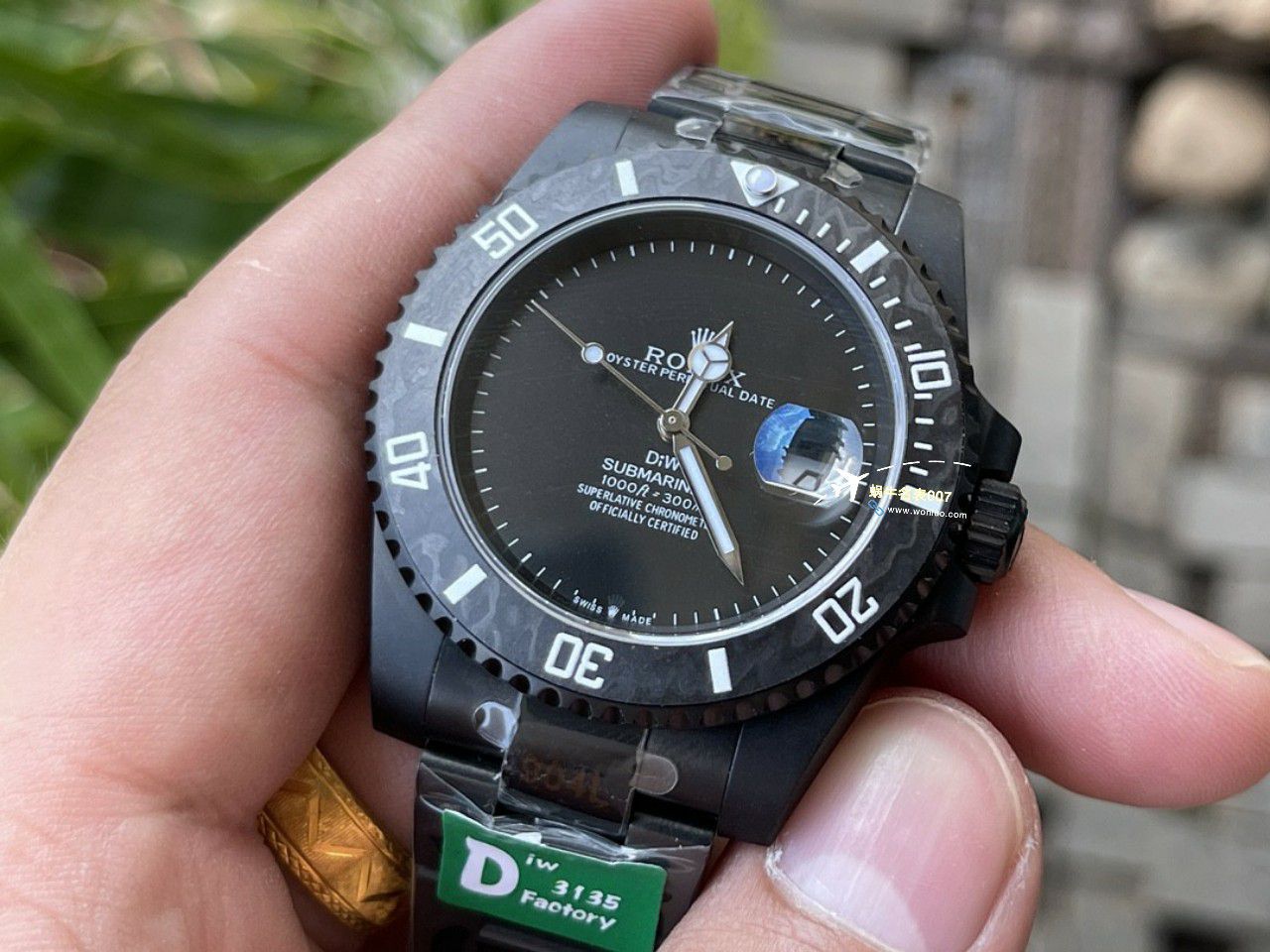 DIW Submariner PARAKEET 新品 copy customized 款 Rolex SUB水鬼 / R791